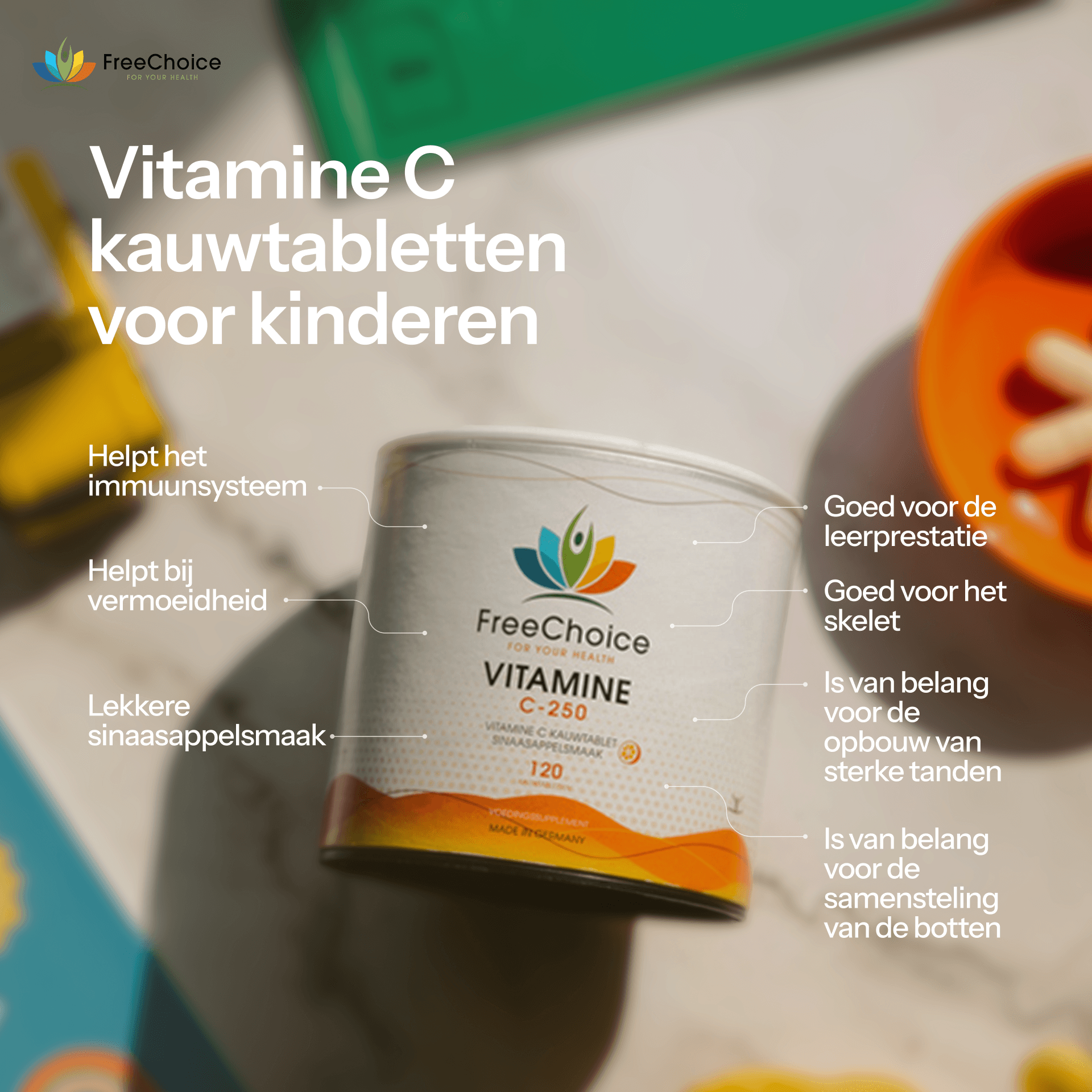 MultiVitamin C Kauwtabletten